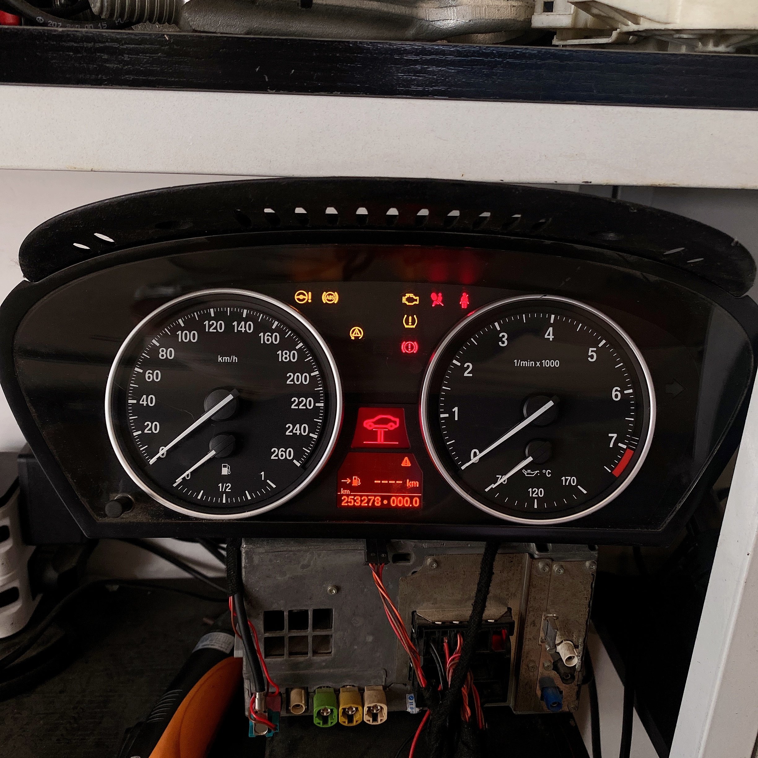 BMW 5 Seriyası E60 E90 X5 E70 üçün LCD ekran paneli