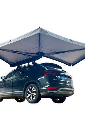 overland车边帐270度扇形侧帐篷 车载布房子侧布陆巡猛禽坦途天幕