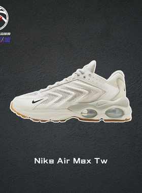 耐克24年夏季新款运动跑步鞋Nike Air Max Tw白黑男子FN6921-100