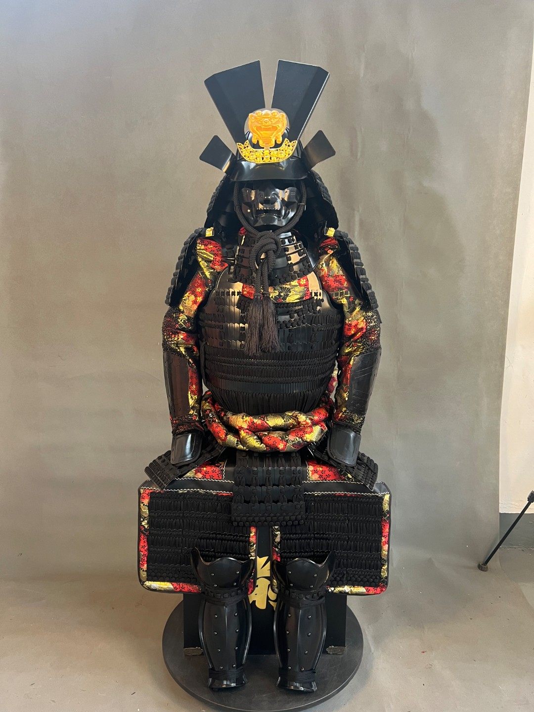 日本武士盔甲真人可穿戴日式甲胄轻奢收藏武将铠大河剧铠甲