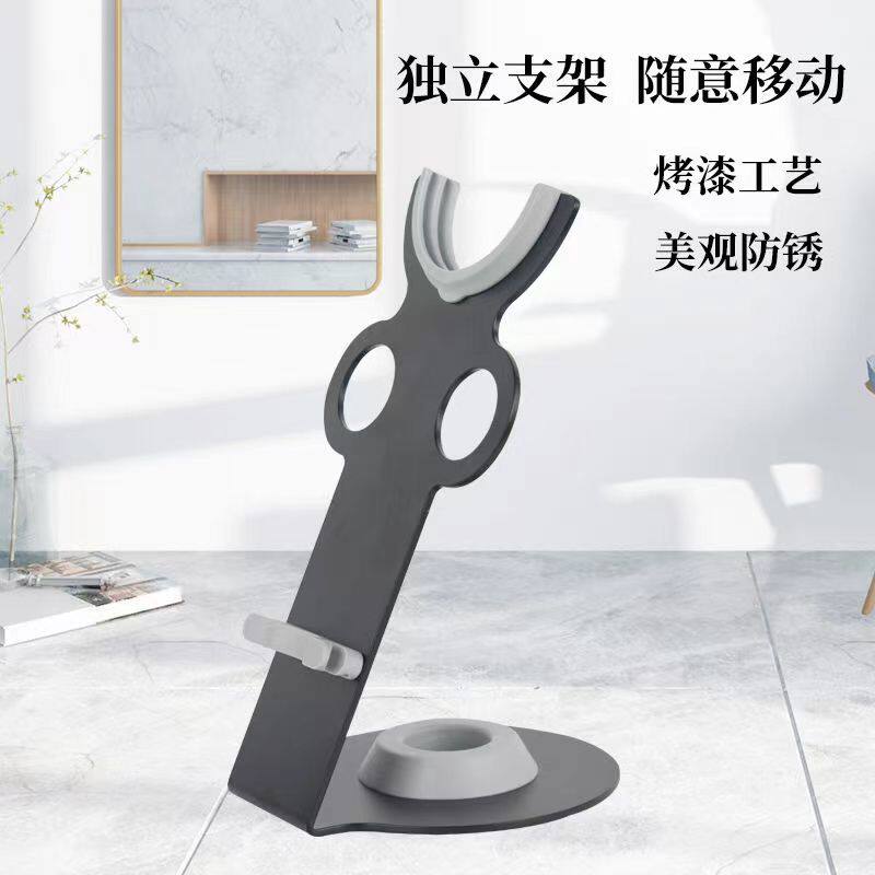 适用戴森吹风机支架桌面dyson风筒架立式HD15电吹风收纳架子免钉