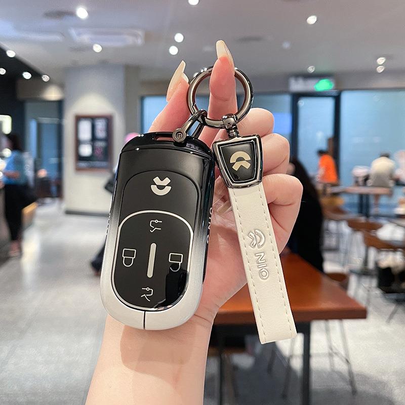 适用于新款2025款蔚来ET9钥匙套未来et9新能源签名版高级金属壳包