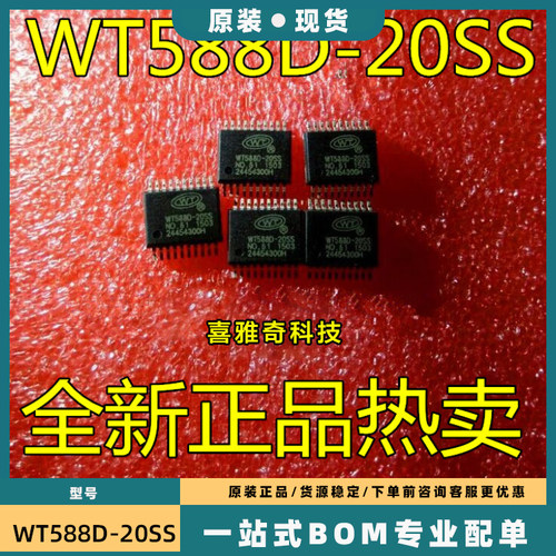 WT588D WT588D-20SS WT5880-20SS SSOP20 WT588D16-28SS SSOP28