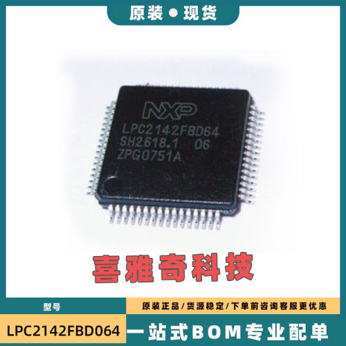 LPC1519/2124/2129/2141/2142/2144 FBD/JBD/64/E/01/151 QFP64