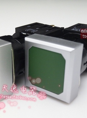 tayee上海天逸16mm开关方形复位按钮LA42(S)PF-11/20/02点动按键