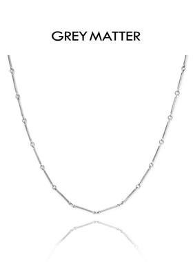 GREYMATTER925银无尽形态项链