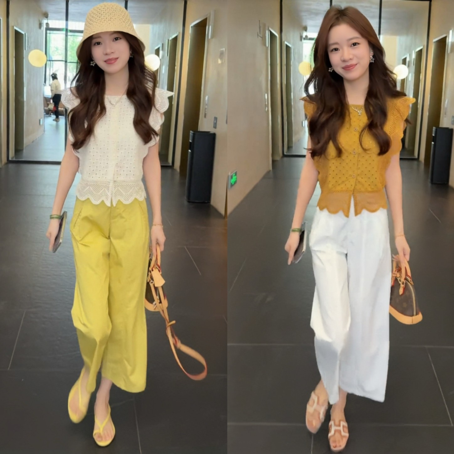 夏季减龄穿搭一整套小个子