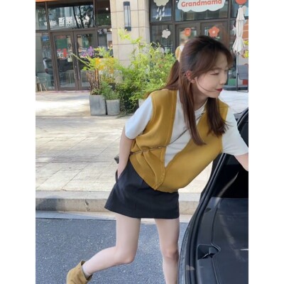 恤女早秋高级小众不撞衫上衣