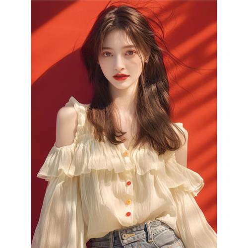 今年流行漂亮雪纺衫女夏季