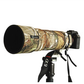 适用索尼SonyFE200 炮衣防水260保护套防磕碰 600mm镜头迷彩伪装