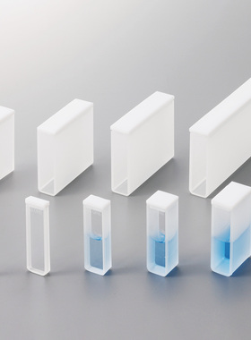 亚速旺玻璃比色皿 35mL 102.5*12.5*45mm 100光程 实验室钠钙玻璃比色皿 ASONE比色皿G-109 C1-2871-09