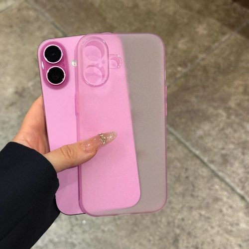 【16同款玫粉色】适用苹果16Pro手机壳17新款iphone15promax全包防摔14pro硅胶16plus磨砂12超薄Xs女生R软壳