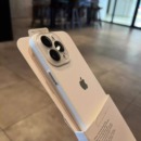 ins风高颜值白月光适用苹果15手机壳荔枝仿皮纹iphone14promax全包镜头15pro新款 15plus高级感13女生12保护套