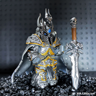 新款 魔獸系列巫妖王之怒霜之哀傷劍樂高積木人仔武器玩具潮玩禮物