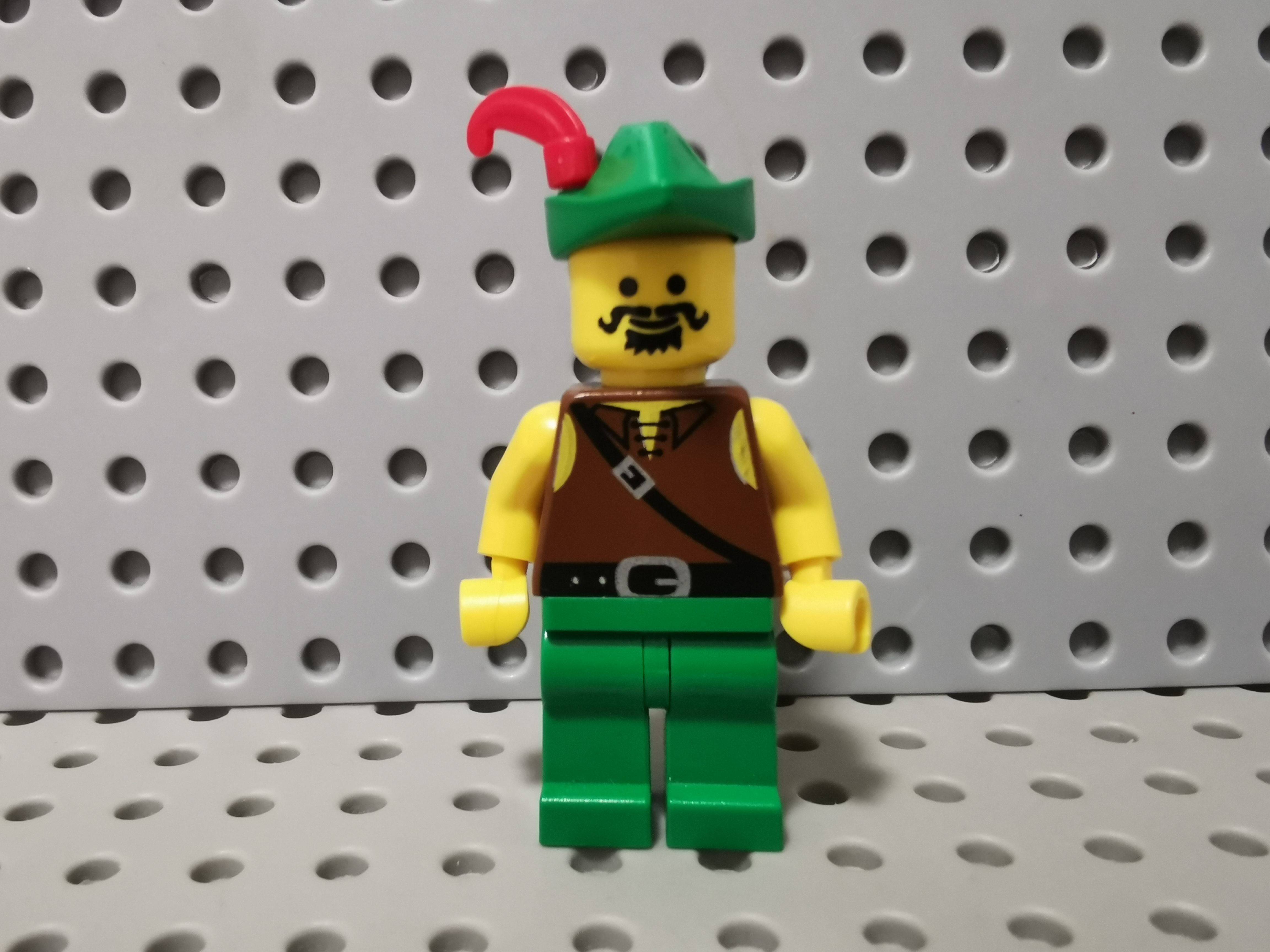 LEGO人仔 乐高城堡系列 cas004 绿林人1号 6079