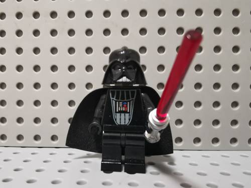LEGO乐高星球大战 人仔 sw004a 达斯维达 黑武士 7262 10131