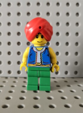 乐高 LEGO adv027 东方探险系列 印度小哥 Babloo人仔 7414