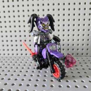 乐高LEGO 幻影忍者 人仔 njo397 紫面具鬼面忍者 70641
