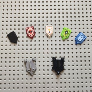 LEGO 乐高 未来骑士团 人仔配件 盾牌 22385 22408 409