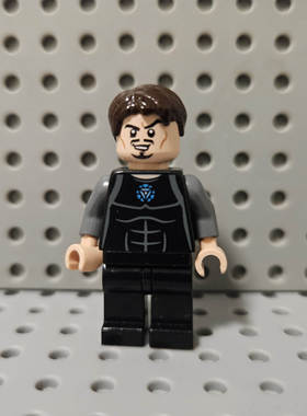 LEGO 超级英雄 人仔 钢铁侠 乐高 sh069 便装版 托尼斯塔克 76007