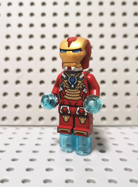 乐高 LEGO超级英雄 人仔 sh073 钢铁侠 Mark17 76008