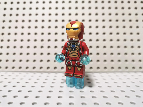 乐高 LEGO超级英雄 人仔 sh073 钢铁侠 Mark17 76008