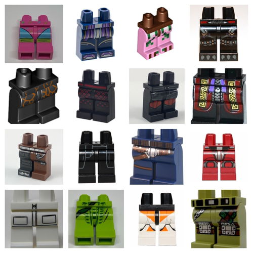 乐高 LEGO人仔 腿零件 970c00 配件 LEGO 250909#7