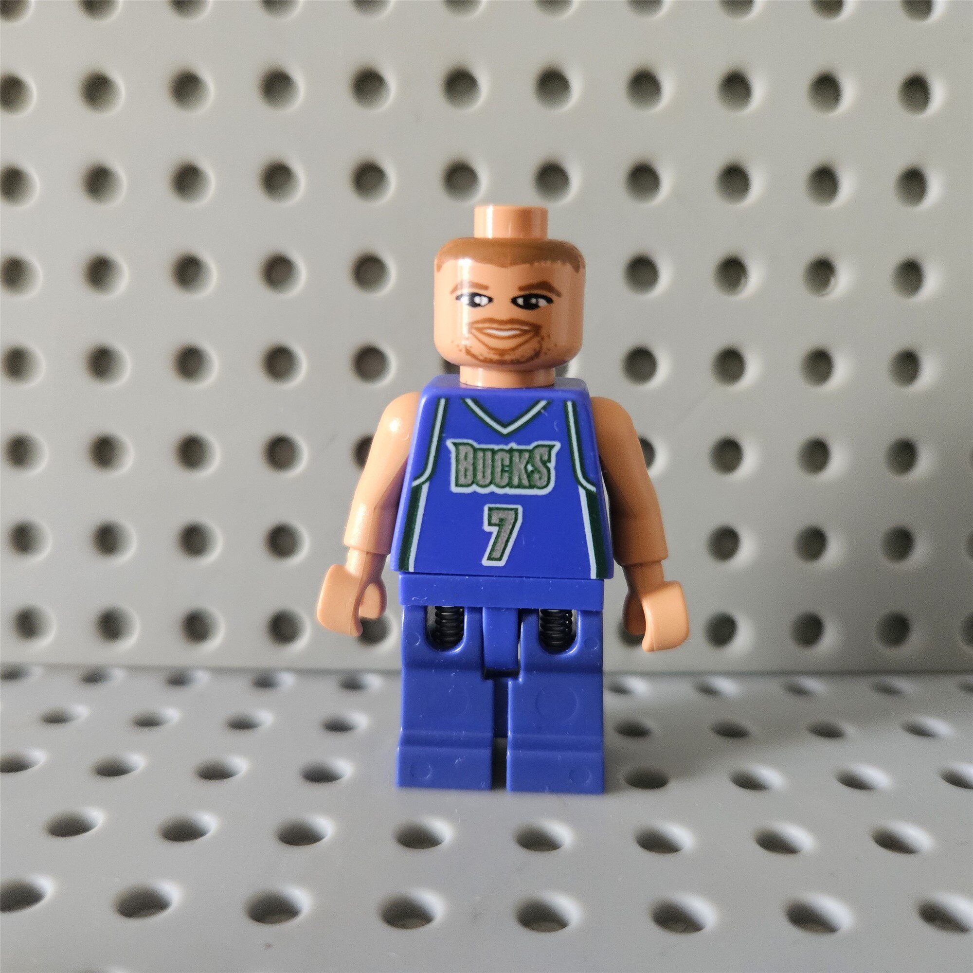 LEGO 乐高人仔 托尼 库科奇 密尔沃基雄鹿队 nba003 篮球