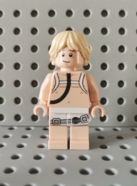 LEGO 星球大战 乐高人仔 卢克 天行者 sw342 巴克塔版 7879