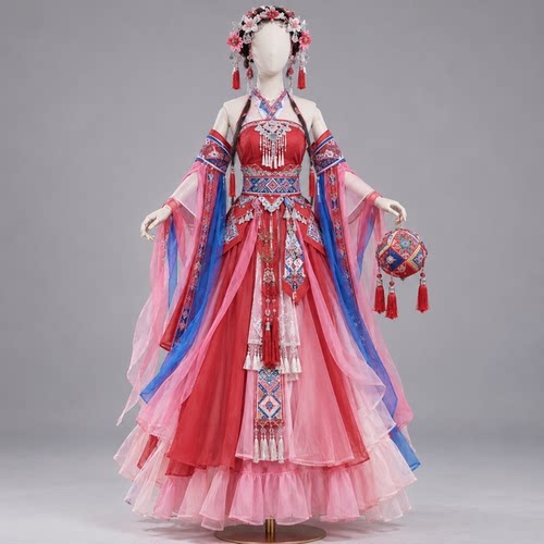 丽晨达羽绣球灵姬NPC巡游服