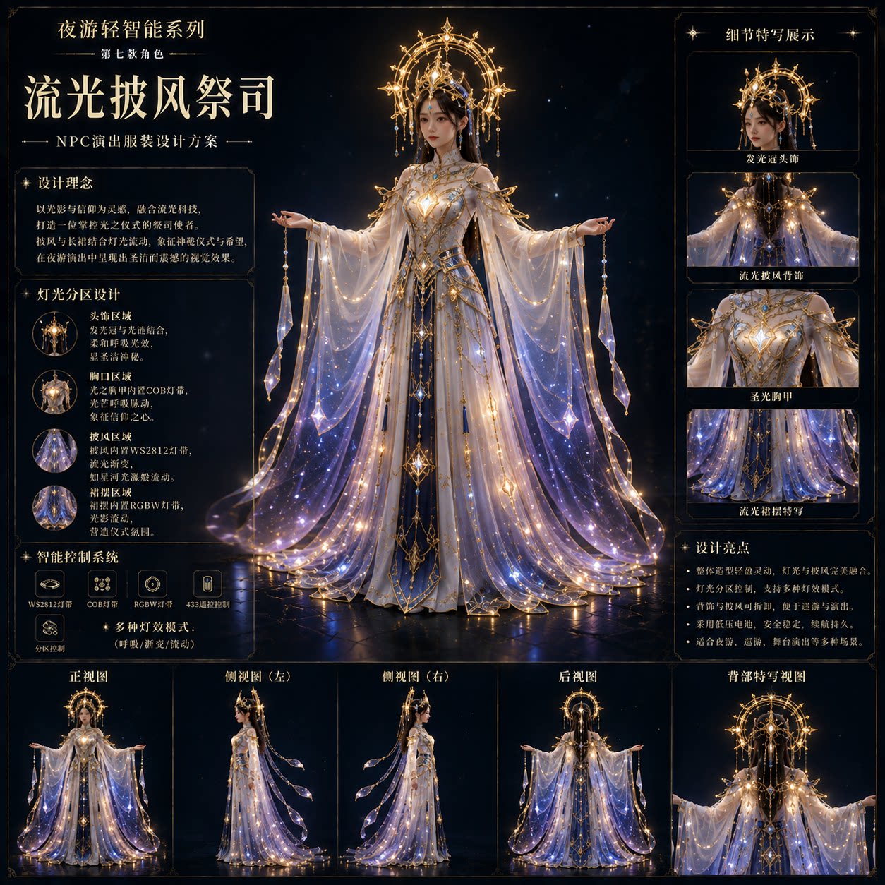 丽晨达羽祭司游园NPC服装图片
