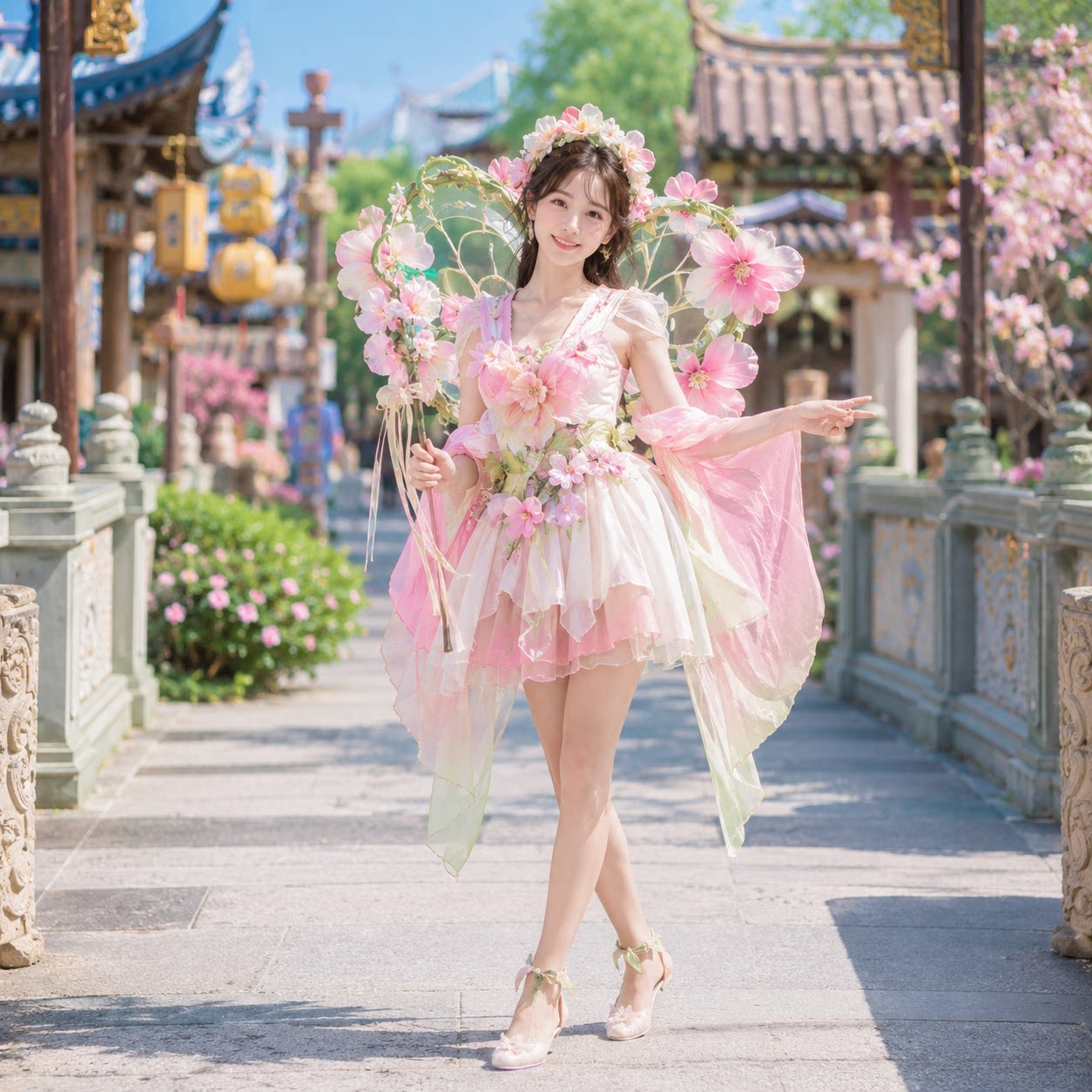 丽晨达羽花仙子NPC主题服装图片