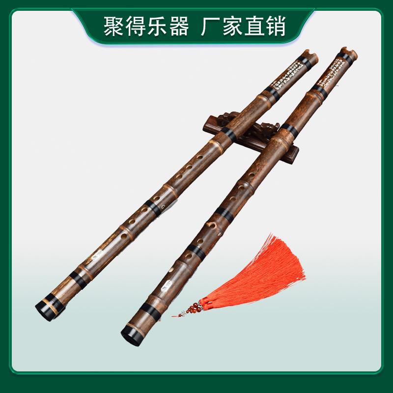 紫竹本色八孔短萧古风专业演奏成人初学入门一节洞箫便携随身乐器