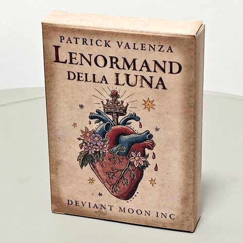 邪月雷诺曼 9*6cm 36张双面压纹 deviant moon lenormand