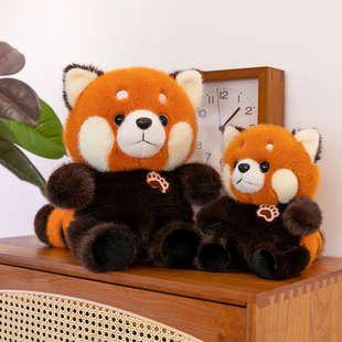 好可爱乖乖小熊猫毛绒公仔小熊小浣熊玩偶送生日礼物女娃娃玩具