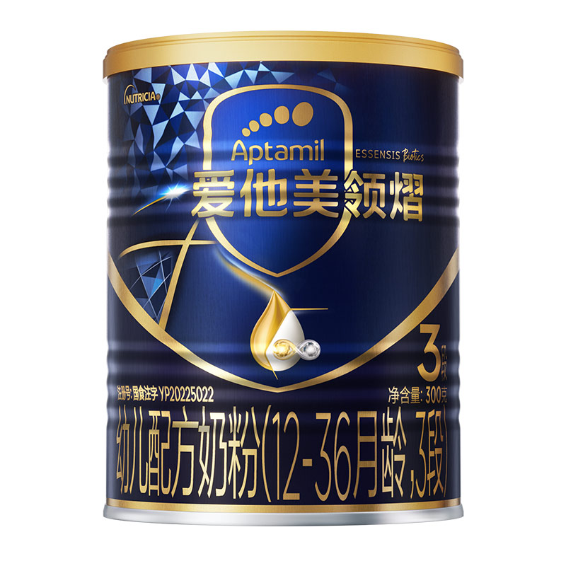 【自营】爱他美领熠幼儿配方奶粉300g（12-36月龄，3段）