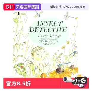 Walker Story 绘本 小学STEM科普自然百科读物 儿童自然故事书 Detective 英文原版 Insect Nature 彩图 自营
