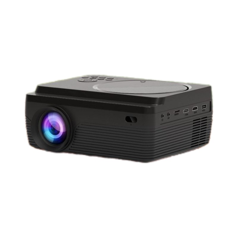 高清新款升级安卓dvd智能1080投屏wifi蓝牙投影机白墙直投影视双系统有内置小音箱有麦克风插口