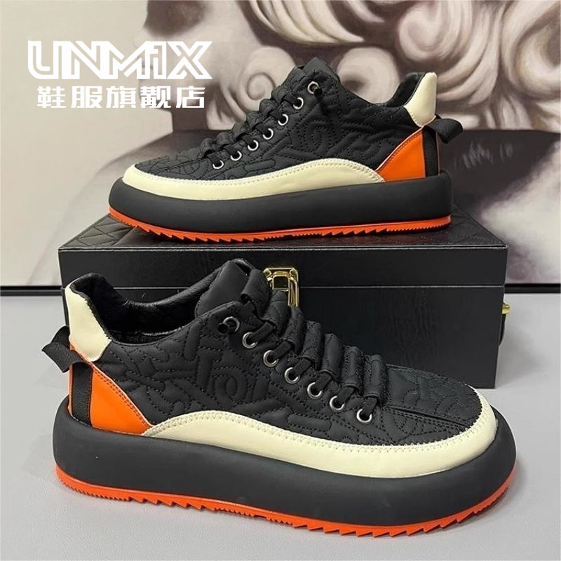 特大码男鞋冬季45潮牌46真皮加厚47加大脚肥48休闲49厚底低帮板鞋