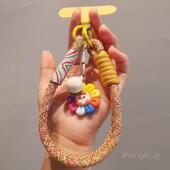 手机挂绳短款 ins手腕编织耐用结实手提防断防丢挂链挂件户外男女