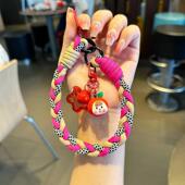 手机挂绳短款 相机钥匙扣防丢防掉 手腕带编织挂链结实挂件挂个性