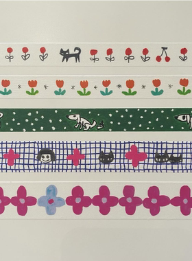 【整卷/分装】浮光分装 MT2025夏季限定 丝光纯色松林诚手帐胶带