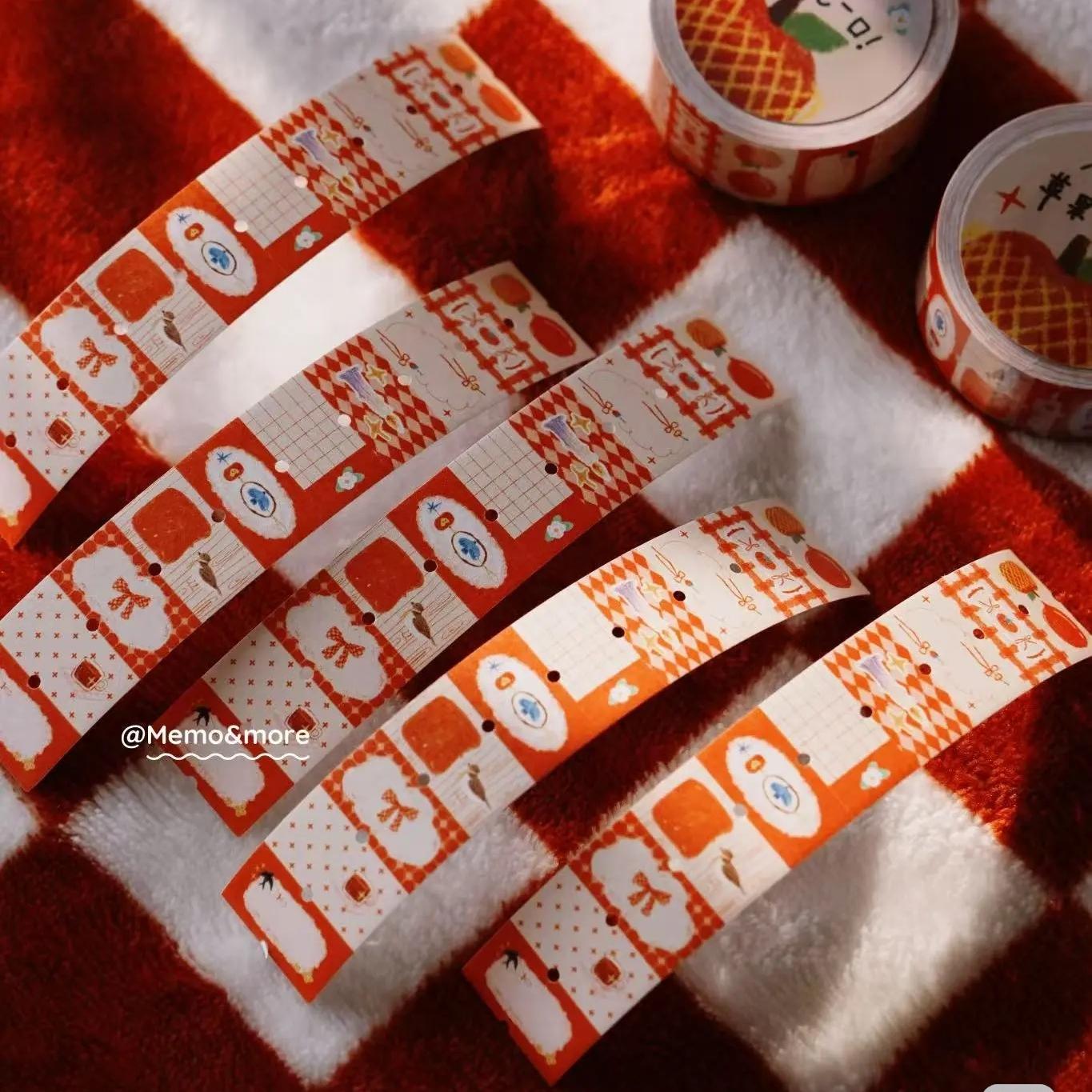 浮光分装 memo&more原创标签贴2025春季新品不干胶手帐素材索引