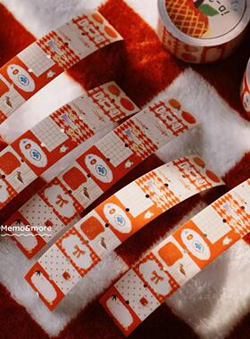 浮光分装 memo&more原创标签贴2025春季新品不干胶手帐素材索引