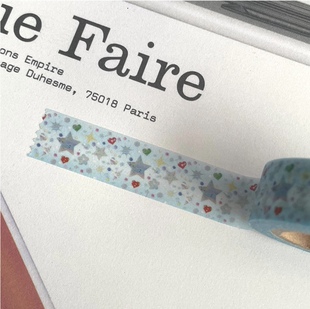 【分装/整卷】Imeanit starlight亮片星星手帐装饰韩系基础胶带