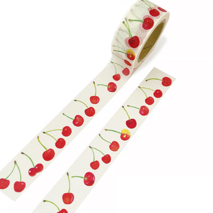 浮光分装 竹永绘里 Cherry 水果 盐系手帐胶带