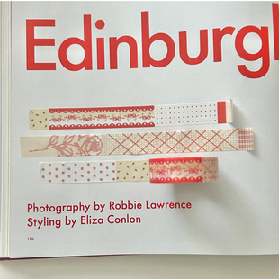 浮光分装 韩国dain de moon 星星色块格纹小花基础款手帐胶带