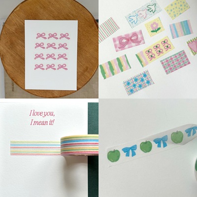 imeanit七月新品手帐胶带