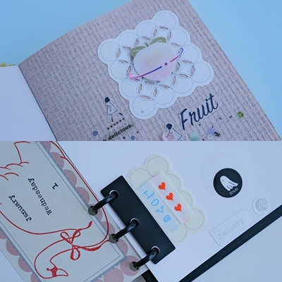 浮光分装 earn5bliion 盐系手帐便签 手帐素材