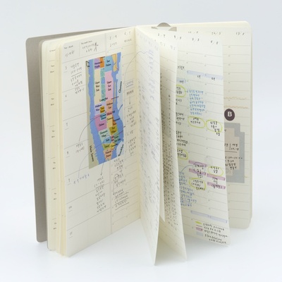 analogue keeper space diary 能率 weekly monthly 手账本